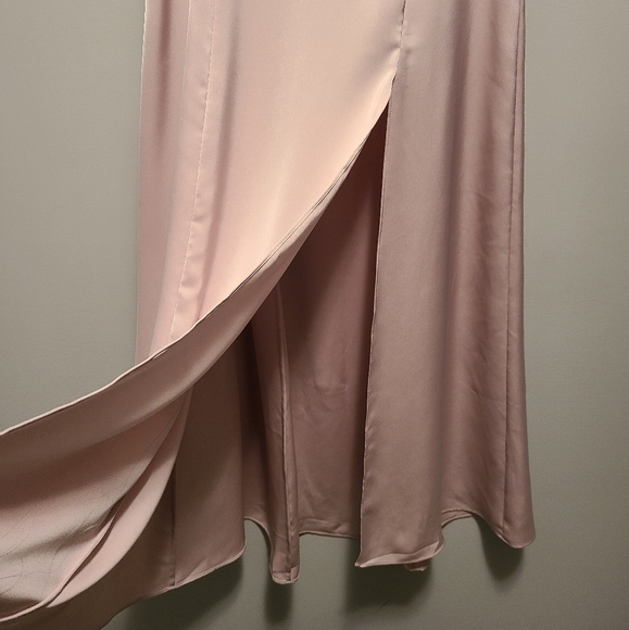 Aritzia Wilfred Pink Slit Skirt - Picture 4 of 5